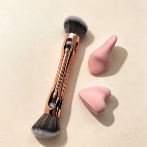 YRX Nuevo Set de Brochas de Maquillaje Magnéticas Profesionales 10 en 1 con Diseño Personalizado para Contorno de Mejillas y Colorete, OEM - Product Image 1