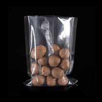 Sacs d'emballage sous vide en plastique transparents de petite taille, qualité alimentaire, thermoscellables, pour aliments congelés, fruits de mer, viande