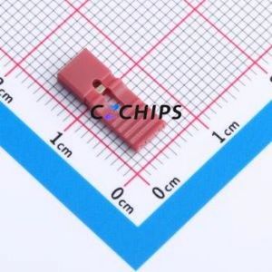 HC-JP254-1-135-0P-R-G1 Shorting Cap / Jumper Cap P=2.54mm Connector 1x2 2.54mm Open Top Type 3A - Product Image 2