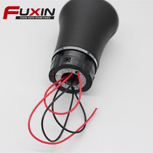 LEDギアヘッドシフトボタンフレームVites Topuzu Maneta電線カラーステッチレザーBMWE46カーギアシフトノブ用 - Product Image 6