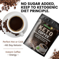 Promotion : Café Cétogène Tout-en-un aux MCT – Préparation Rapide en Poudre pour Régime et Perte de Poids