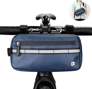 Muestra Gratuita de Bolsa Impermeable para Manillar de Bicicleta, Bolsa para Tubo Delantero con Bolsillo Superior - Product Image 3