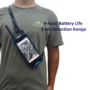 Dispositivo Portátil de Detección y Posicionamiento de Drones DLZL CH09, Detección en Tiempo Real 100MHz-6GHz, Análisis de Espectro 1-3km, 8000mAh, 3-4h - Product Image 2