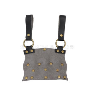 Cinturón <span class=keywords><strong>Medieval</strong></span> con Hebillas Antirrobo de Cuero Sintético con Grabado de Alquimistas, Estilo Retro, para Cosplay de Brujería, Steampunk - Product Image 3