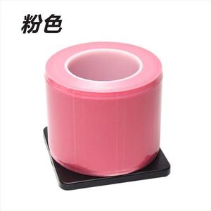 ฟิล์มป้องกันรอยสัก Oem ขนาด 10x15 ซม. 1200 แผ่น ม้วนสีชมพู สำหรับการแยกส่วนเพื่อสุขอนามัยและการป้องกันหน้าจอ - Product Image 1