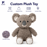 Peluche lestée en forme d'animal, très populaire, pour enfants, idéale pour les cadeaux commémoratifs et d'anniversaire