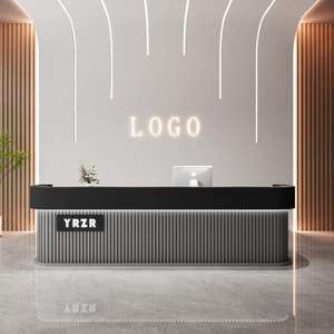 Modern Multi-Funcional MDF Recepção para Lojas Roupas Yoga Studios Empresas Hotéis Salões de Beleza - Product Image 1