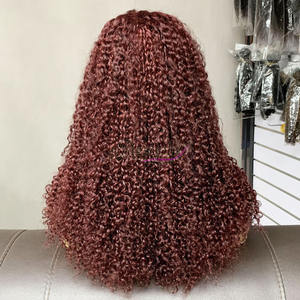 Cabello Rizado Pixie SDD con Cutícula Alineada Sin Procesar, Cierre de Encaje Transparente 5x5, Proveedores de Cabello, Peluca con Cierre de Encaje de 18 Pulgadas - Product Image 3