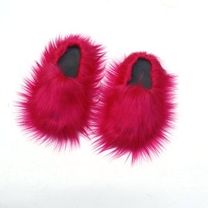 รองเท้าแตะขนสัตว์แฟชั่นสำหรับผู้หญิง - Product Image 6