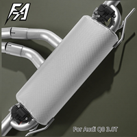 Échappement de haute qualité pour Audi Q7 RSQ7 Q8 RSQ8 3.0T 4.0T avec silencieux à soupape électronique, Plug and Play, améliore les performances