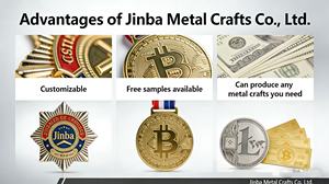 Monedas Conmemorativas de Metal Chapadas en Oro Antiguas y Modernas con Grabado Personalizado Jinba con Arte de BTC, XRP, <span class=keywords><strong>ADA</strong></span>, ETH, NSO, NANO, IOTA, ANKR - Product Image 4