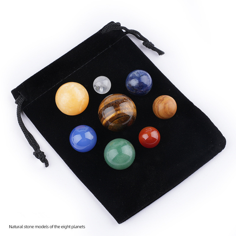 crystal with bag