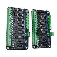 Module PMOSFET 8 canaux, microcontrôleur, amplification PLC, isolation par optocoupleur, contrôle PWM, interrupteur lumineux