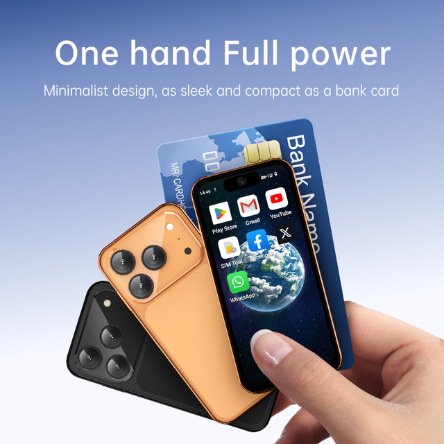 SOYES XS19 Mini Smartphone 3.88in 3GB RAM 32GB ROM Android12.0 With Facial Recognition Dual SIM Standby 3G Network Small Phone