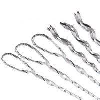 Collier de serrage préformé pour ligne aérienne basse et haute tension, matériel de ligne électrique, fourniture directe usine