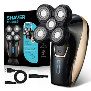 Five-Blade Stainless Steel Rotary <b>Shaver</b> With USB Charging for <b>Face</b> Household Hotel Use Household <b>Shaver</b> - Product Image 1