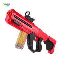 WANNA FUN WT070005 Pistolet à fléchettes en mousse à tir continu Jeu de tir en intérieur et en extérieur Jeu électronique automatique à balles souples en EVA