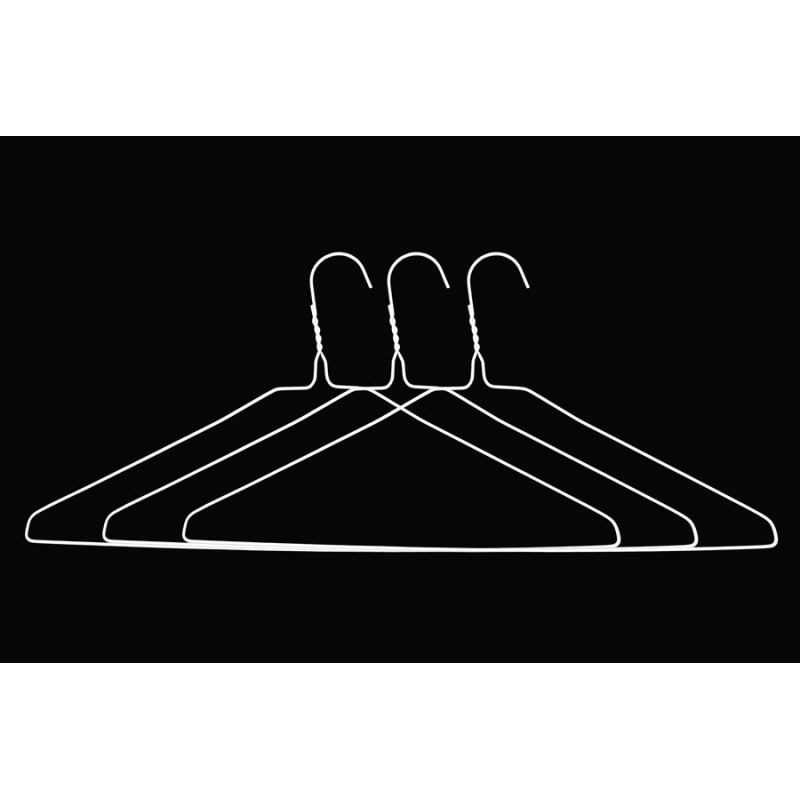 Metal Wire Laundry Hanger For Clothes Storage Holders & Rack Cheap Hangers Store Hanger Racks Factory price 1