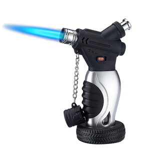 Hot Design Vente Mini Vente en Gros Logos Personnalisés Rechargeables BBQ Jet Torche Briquet avec Couvercle Sûr Écologique Coupe-Vent Cadeaux - Product Image 5