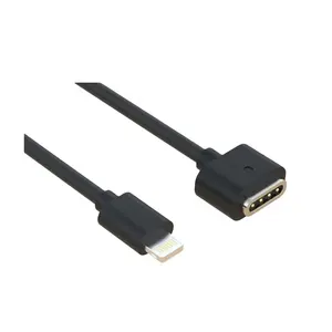 OEM service magnetic phone charger cable 12V data and charging cable to 4 pin pogo pin cable charging connector