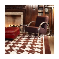 Tapis tuftés à la main sur mesure Tapis doux et belle fleur design