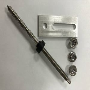 LEITE Kit de support de montage de panneau solaire réglable pour le montage sur le toit avec produits liés à l'énergie solaire - Product Image 4