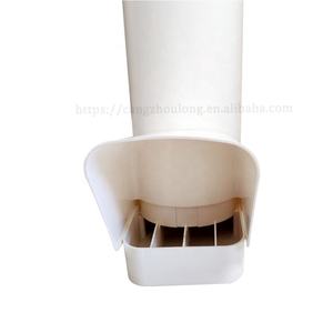 1 गैलन बड़ा रेन प्रूफ कवर चिकन कॉप एक्सेसरीज, कोई अपशिष्ट नहीं, रोस्ट फीडर और वॉटर सेट चिकन ट्यूब फीडर पोर्ट - Product Image 5