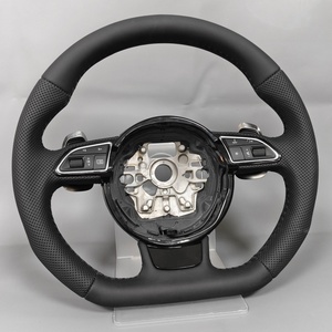 Volant en cuir personnalisé pour <span class=keywords><strong>Audi</strong></span> S3 8V A6 C8 A3 A5 B8 C7 RS3 R8 S4 S5 <span class=keywords><strong>RS4</strong></span> - Product Image 3