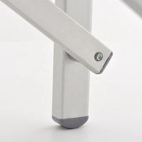 HE-1316, chaises de jardin pliantes en aluminium portables avec chaises de maquillage de plage pliables
