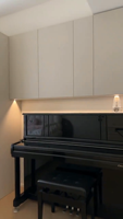 Ensemble de chambre à coucher personnalisé Lit Chevet Armoire Murale Meuble de rangement - Style moderne minimaliste Idéal pour les appartements - Dimensions personnalisées