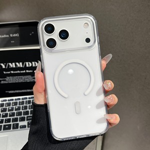 เคสโทรศัพท์มือถือรุ่น 17 Pro แบบใสกันกระแทก หนา 2.5 มม. ดีไซน์ใหม่ อะคริลิค ชาร์จแม่เหล็กได้ - Product Image 3