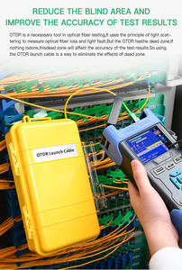 Câble de lancement OTDR. Boîtier de câble de prolongation <span class=keywords><strong>fibre</strong></span> <span class=keywords><strong>optique</strong></span> SC/APC-SC/APC SM 150M 300M 500M 1KM 2KM <span class=keywords><strong>pour</strong></span> test OTDR - Product Image 5
