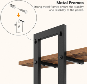 Estantes Flotantes de Madera para Plantas <span class=keywords><strong>con</strong></span> Soportes para Pared, para Decoración de Sala de Estar - Product Image 5