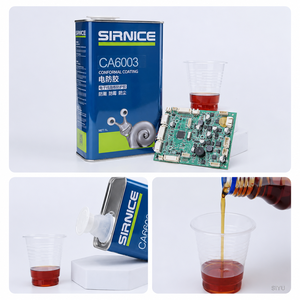 Revêtement Conforme pour Électronique de Circuits Imprimés Résine <span class=keywords><strong>Polyuréthane</strong></span> Monocomposant Ignifuge 94 V-1 Inspection UV CA6003 - Product Image 4