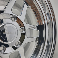 Jantes forgées 17x4.5 17x5 6x135 6x139.7 polies miroir pour F150 Silverado Sierra 1500 Street Drag Truck