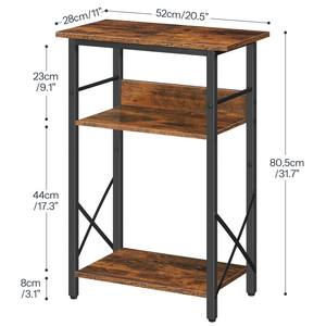 Support de rangement pour <span class=keywords><strong>aquarium</strong></span> de 10 gallons, support pour <span class=keywords><strong>aquarium</strong></span> à 3 niveaux avec rangement, support pour <span class=keywords><strong>aquarium</strong></span> Reptile Turtle avec cadre en métal - Product Image 6