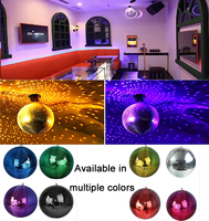 LUYI Boule disco miroir suspendue de 2/4/6/10/15/20/25/30/40/50/60/80/100 cm pour la décoration de la maison, des fêtes, des festivals et de Noël