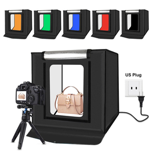 <span class=keywords><strong>PULUZ</strong></span>-caja de luz LED portátil para <span class=keywords><strong>estudio</strong></span> fotográfico, 40/60/80CM, para fotografía de mesa - Product Image 1