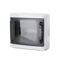 Étanche IP65 plastique puissance HA 8 12 18 24 voies mcb électrique DB box Din rail distribution box