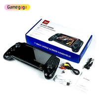 Gamegaga X20 Consola de Juegos Portátil con Pantalla de 7 Pulgadas, Consolas de Juegos Retro para Niños, Consolas de Videojuegos Portátiles Clásicas
