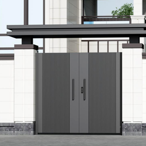 <span class=keywords><strong>Portail</strong></span> de cour piétonne intégré haut de gamme, de qualité artisanale, décoratif, antirouille, résistant aux intempéries et polyvalent - Product Image 6