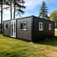 Maison préfabriquée extensible en conteneur galvanisé de 20 pieds pour les ouvriers du bâtiment