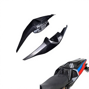 Paneles Laterales Traseros de Fibra de Carbono Seca 3K, Carenado Trasero para Motocicleta BMW S1000RR 2019-2022 - Product Image 1