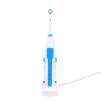 Brosse à dents électrique rotative multifonction 3 modes Rechargeable IPX7 étanche 2 minutes minuterie
