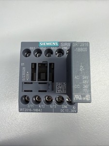 คอนแทคเตอร์ SIRIUS PLC รุ่น 3RT20161HB42 3RT2016-1HB42 พร้อมความเชี่ยวชาญทางเทคนิคที่ครอบคลุมและประสบการณ์ด้านการบำรุงรักษาอุตสาหกรรมที่มีรากฐานลึก - Product Image 1