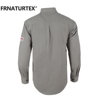 Chemises de travail FRC personnalisées en gros, vêtements de sécurité ignifuges, chemise de travail industrielle pour mécaniciens