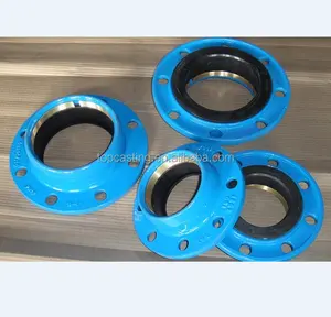 Adaptateur à bride rond en fonte ductile avec PN10/16 pour <span class=keywords><strong>tuyau</strong></span> PE/PVC - Product Image 2