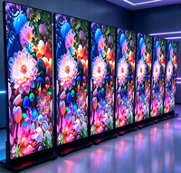 Afficheur numérique LED portable, réglable, avec WiFi et USB, programmable, pour publicité en magasin, commerce de détail et centre commercial