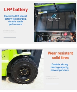 China Novo Caminhão Hidráulico Pequeno Garfo Elevador 0.5 Ton <span class=keywords><strong>Mini</strong></span> Empilhadeira Elétrica - Product Image 3