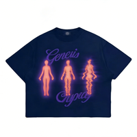 T-shirt de marque de haute qualité - Tissu 100% coton pur, coupe ample, design imprimé, style homme, disponible pour la personnalisation